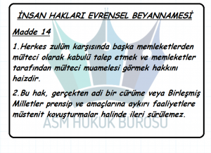 İnsan Hakları Evrensel Beyannamesi – ASM Hukuk Bürosu